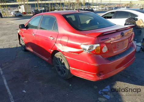 2010 Toyota Corolla S from USA, damaged, VIN 2T1BU4EE2AC446070